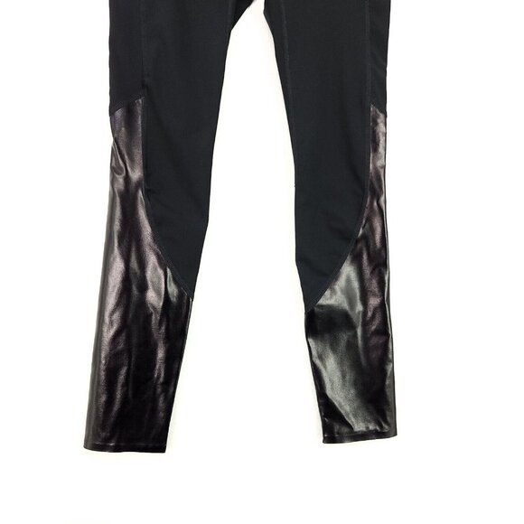 Spanx Every Wear Gloss Pockets Leggings Womens Size XS Very Black Tummy Control - Picture 6 of 16